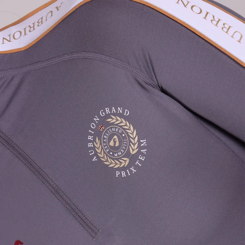 Aubrion Team Winter Base Layer - Grey-8